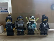 LEGO NINJAGO Nya Water Ninja Variants Minifigues Lot x5