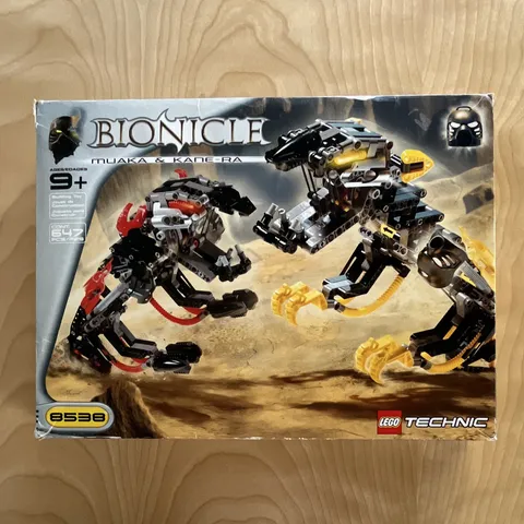 LEGO BIONICLE 8538 Muaka & Kane-Ra 2001 - 2 Sealed Kane-Ra Bags