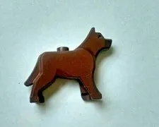 Lego Dog Minifigure Shepard Police Dog? Brown