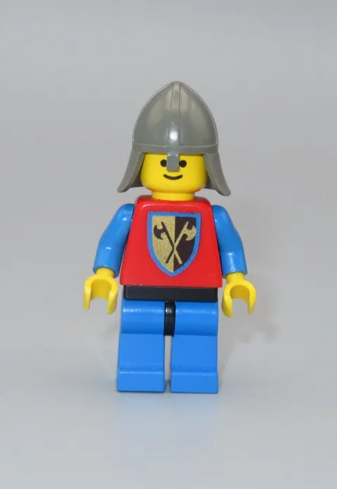 LEGO Castle Crusader axe torso Knights minifigure 6062 6080 6040 6061