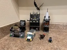 RARE: Lego Batman Arkham Asylum 7785 (PARTIALLY COMPLETE) With Nightwing Minifig