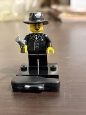 LEGO Minifigure Series 5 - Gangster including stand & accessories EUC