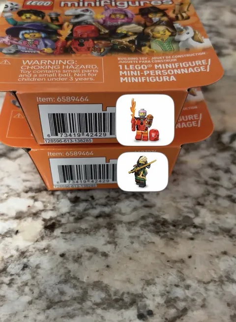 LEGO SEALED Bionicle Cosplayer and Mysterious Ronin Bundle Series 29 CMF