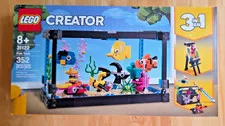 LEGO Creator 3in1 Fish Tank 31122 Aquarium Set 352 Pcs New Sealed Box