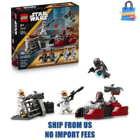 LEGO Star Wars Siege of Mandalore Battle Pack Building Toy for Boys & Girls - Th