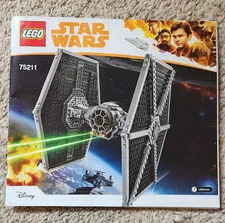 LEGO Star Wars Imperial TIE Fighter 75211 Illustrated Instruction Manual
