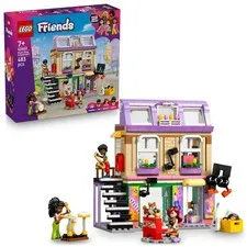 LEGO Friends Muziekwinkel en Appartement Speelgoedwinkel Bouwpakket voor Kindere