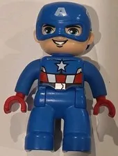 Marvel LEGO DUPLO Captain America  MINT FIGURE The Avengers 
