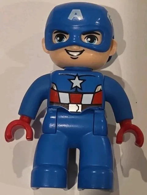 Marvel LEGO DUPLO Captain America  MINT FIGURE The Avengers 