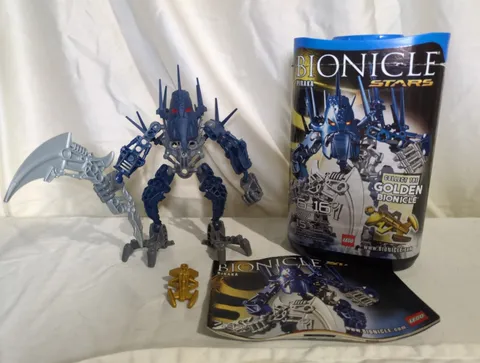 LEGO BIONICLE: Piraka (7137) 100% complete with can/book/gold piece