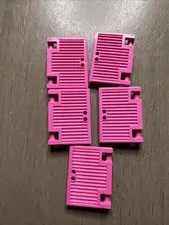 LEGO 60800a Dark Pink Shutter for Window 1x2x3 w/ Hinges &Handle 5 Pieces