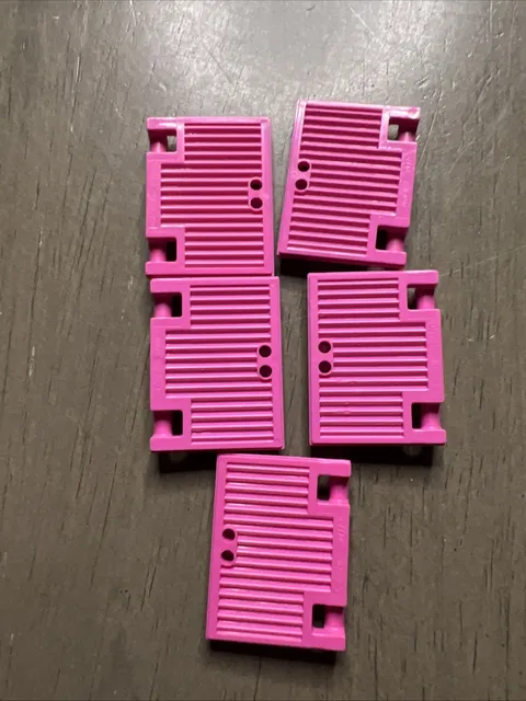 LEGO 60800a Dark Pink Shutter for Window 1x2x3 w/ Hinges &Handle 5 Pieces