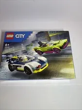 LEGO CITY POLICE CAR AND MUSCLE CAR CHASE 60415