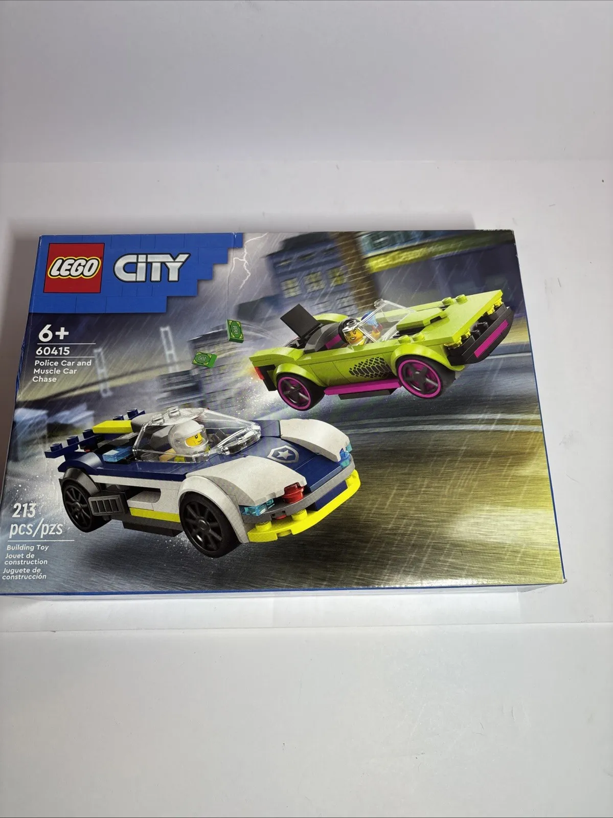 LEGO CITY POLICE CAR AND MUSCLE CAR CHASE 60415