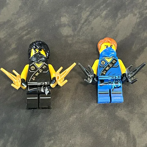 LEGO NINJAGO Jay and Cole Tournament of Elements Robes nj0114 njo0272 AUTHENTIC 