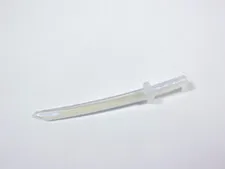 LEGO Ninjago Trans Opal Katana Sword Weapon Minifig S3