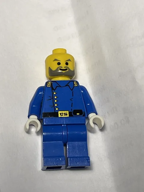 Lego Cavalry Colonel Minifigure 6716 ww004 Western Cowboys Rare Retired , READ