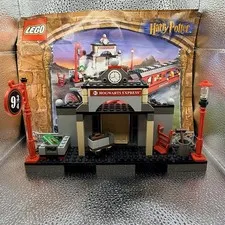 LEGO 4708 - Hogwarts Express - Harry Potter - w/manual - No Box - Read Notes!