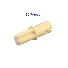Lot of 60 Lego Tan Axle To Pin Connector PEG/CROSS AXLE 4666579 Bulk