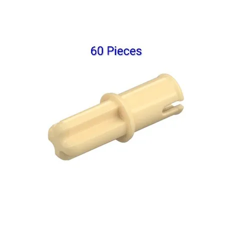 Lot of 60 Lego Tan Axle To Pin Connector PEG/CROSS AXLE 4666579 Bulk