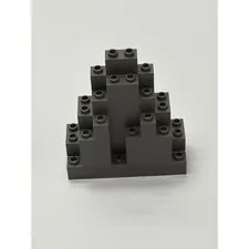 NEW LEGO LURP Piece Dark Bluish Gray Mountain Top Parts 3x8x7 rock panel
