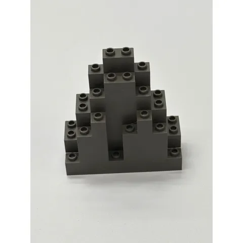 NEW LEGO LURP Piece Dark Bluish Gray Mountain Top Parts 3x8x7 rock panel