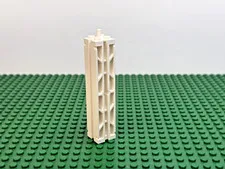 LEGO White Support 2x2x8 w Channels Top Peg Lattice 2 Sides 4620 4611 #30646a