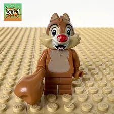 LEGO Disney, Series 2: Dale, SACK, coldis2-8, 71024, 2019, CHIPMUNK