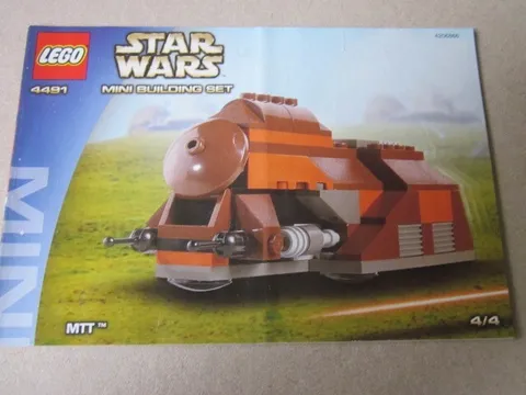 LEGO Speed Star Wars Building Instructions Instruction 4491 (4(4) MTT