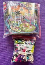 LEGO Friends Amusement Park Sets 41128 Space Ride and 41130 Park Roller Coaster