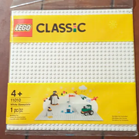 LEGO Classic 11010 White Baseplate 1pc Sealed Polybag Age 4+