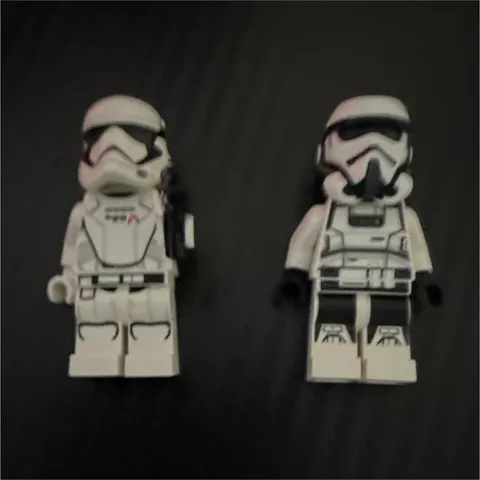 LEGO Star Wars Stormtrooper Minifigures Lot of 2 White Trooper Figures
