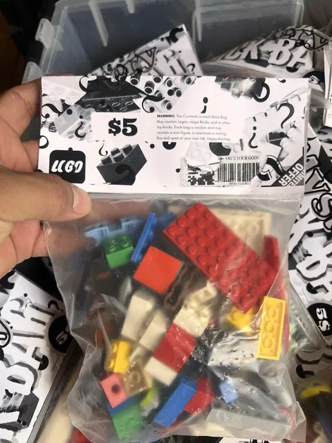 LEGO Bulk Lot Mixed Bricks & Pieces Multicolor Plastic Polybag Bagged Bundles