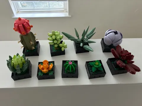LEGO Botanicals andSucculents 10309 No Instructions No Box