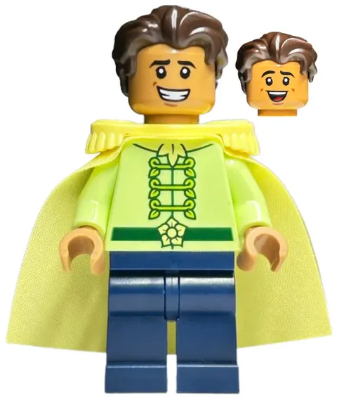 NEW LEGO Disney 100 Prince Naveen minifigure dis136 Disney castle 43222