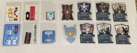 Vtg Lego Lot - Some Rare Stickers + Cards