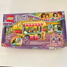 LEGO Friends 41129 Amusement Park Hot Dog Van 243 pcs (Box) SEALED - Damaged Box