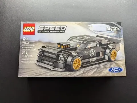 lego speed champions BLOCK 1965 Ford Mustang HOONICORN RTR V1
