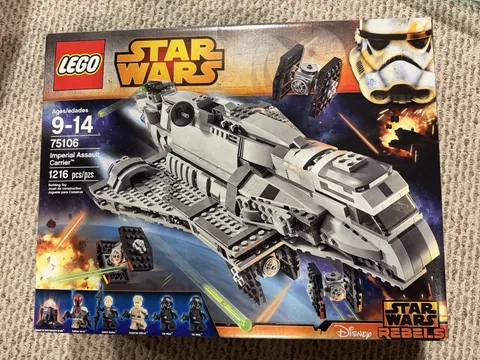 LEGO Star Wars Imperial Assault Carrier 75106 New Free Ship Insured