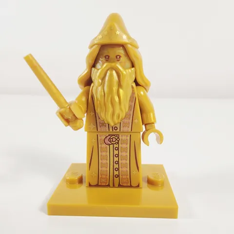 Lego Albus Dumbledore Minifigure 20th Anniversary Gold Harry Potter 76391 hp322