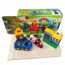 Lego Duplo 10532 My First Police Set Complete Robber Jail Bank Motorcycle