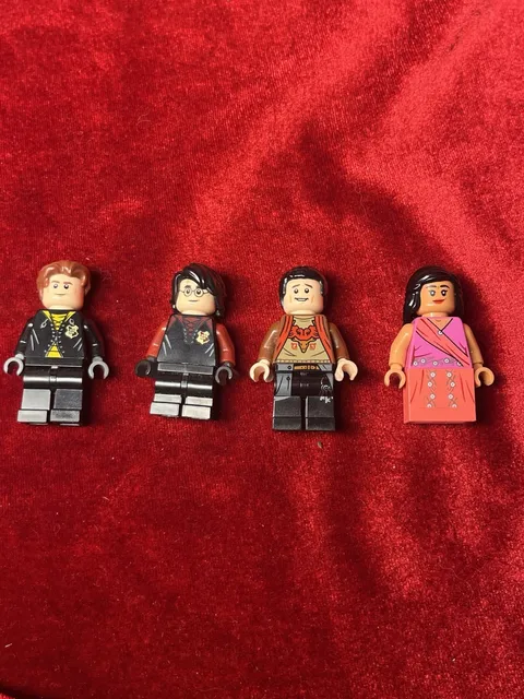 Lego Harry Potter Minifigures Triwizard champions Set of 4 Krum Pavarti Cedric