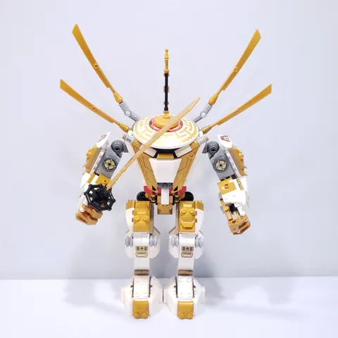 Lego 2020 Ninjago Golden Mech 71702 No Minifigs/Box/Manual Complete Build