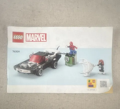 LEGO Marvel 76309 Illustrated Instruction Manual Booklet for LEGO Set 76309