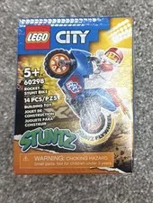 LEGO 60298 City Stuntz Rocket Stunt Bike Motorcycle New Sealed Box
