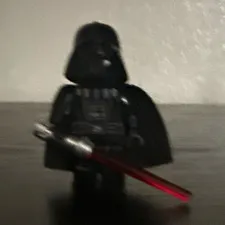 LEGO Darth Vader Plastic Minifigure with Red Lightsaber
