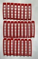 LEGO-NEW-#26560-RED-TRACK/ TRAIN Roller Coaster Ramp Large Lot Of 25