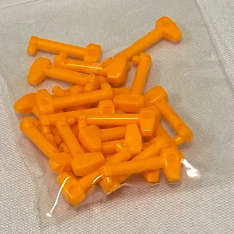 25x NEW Genuine LEGO - OrangeMinifigure, Helmet Antenna /SW Clone 