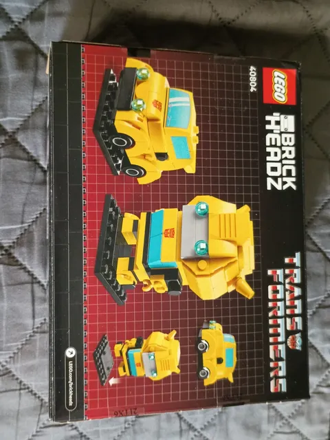 Lego BrickHeadz Transformers Bumblebee Building Set 40804