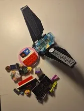 LEGO Lot Minifigure Parts, Friends Mini-Dolls, Spaceship Cockpit, Mixed Pieces